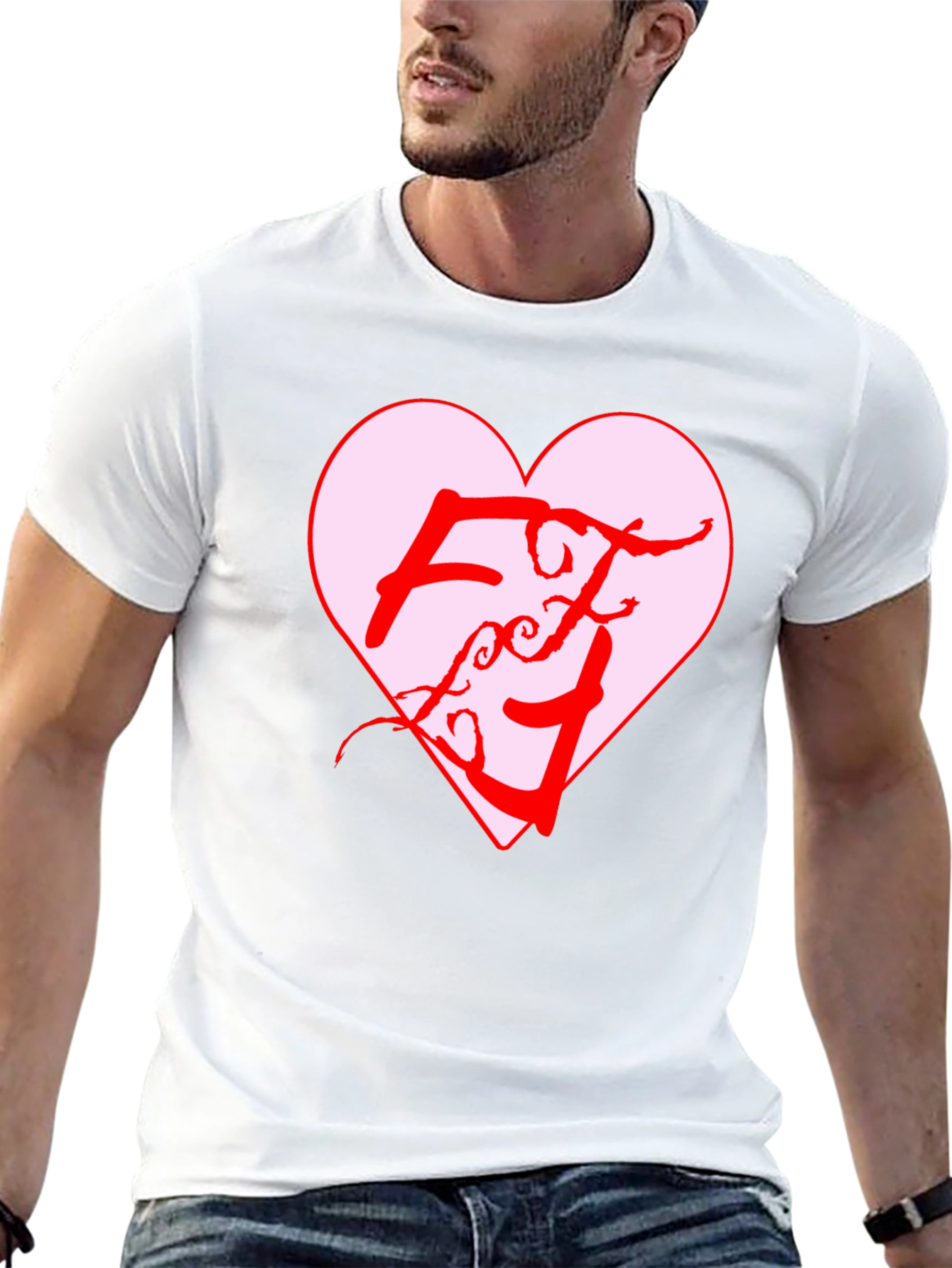 Heart Logo Black T-Shirt