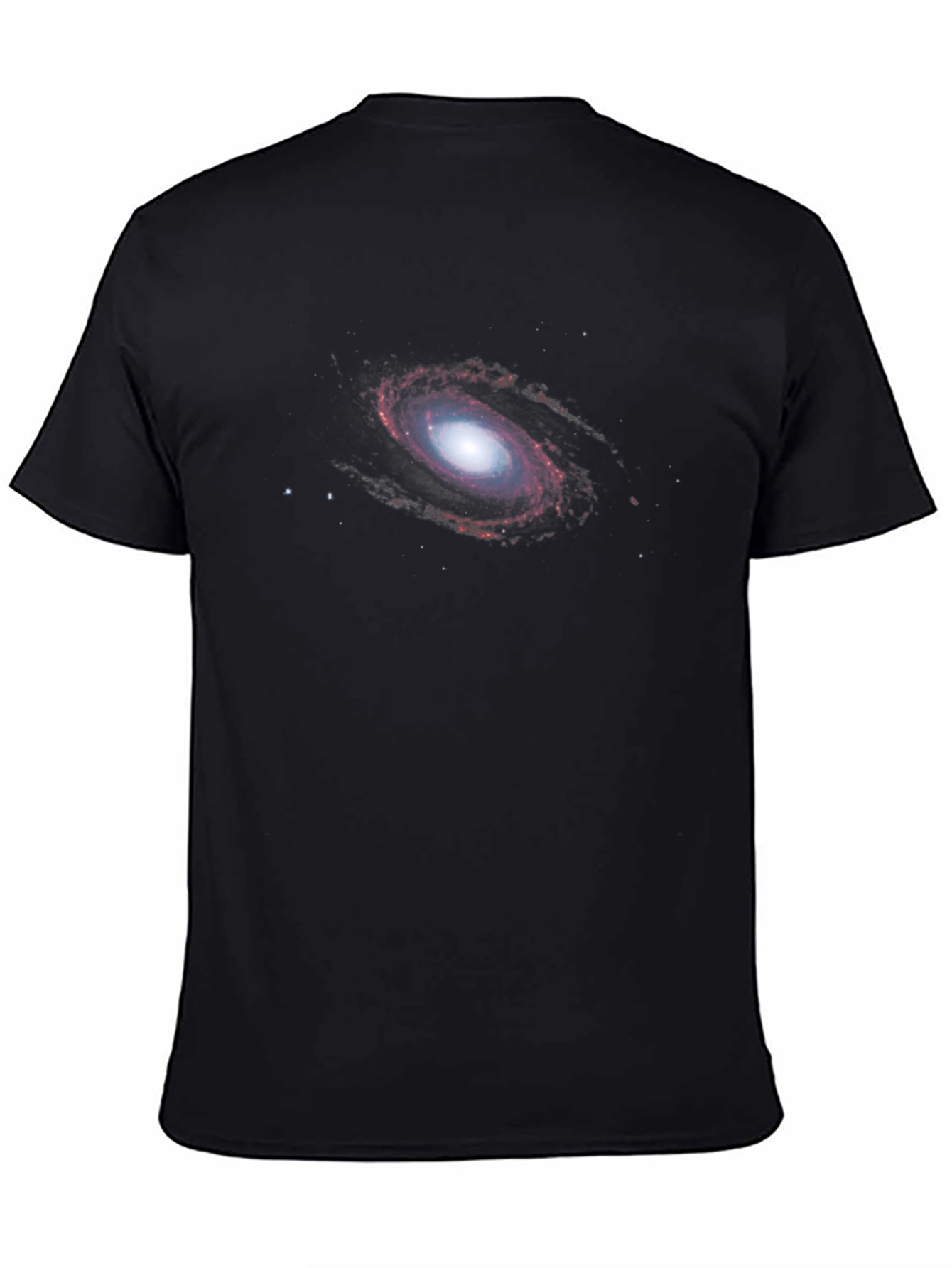 Galaxy Print Black T-Shirt