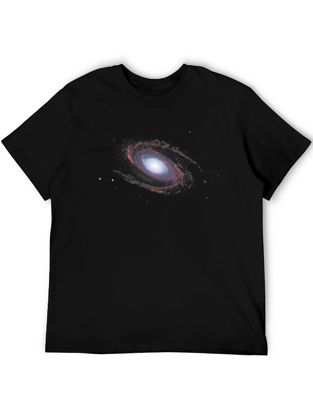 Galaxy Print Black T-Shirt
