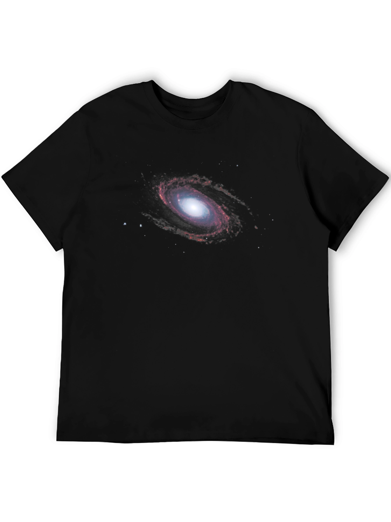 Galaxy Print Black T-Shirt
