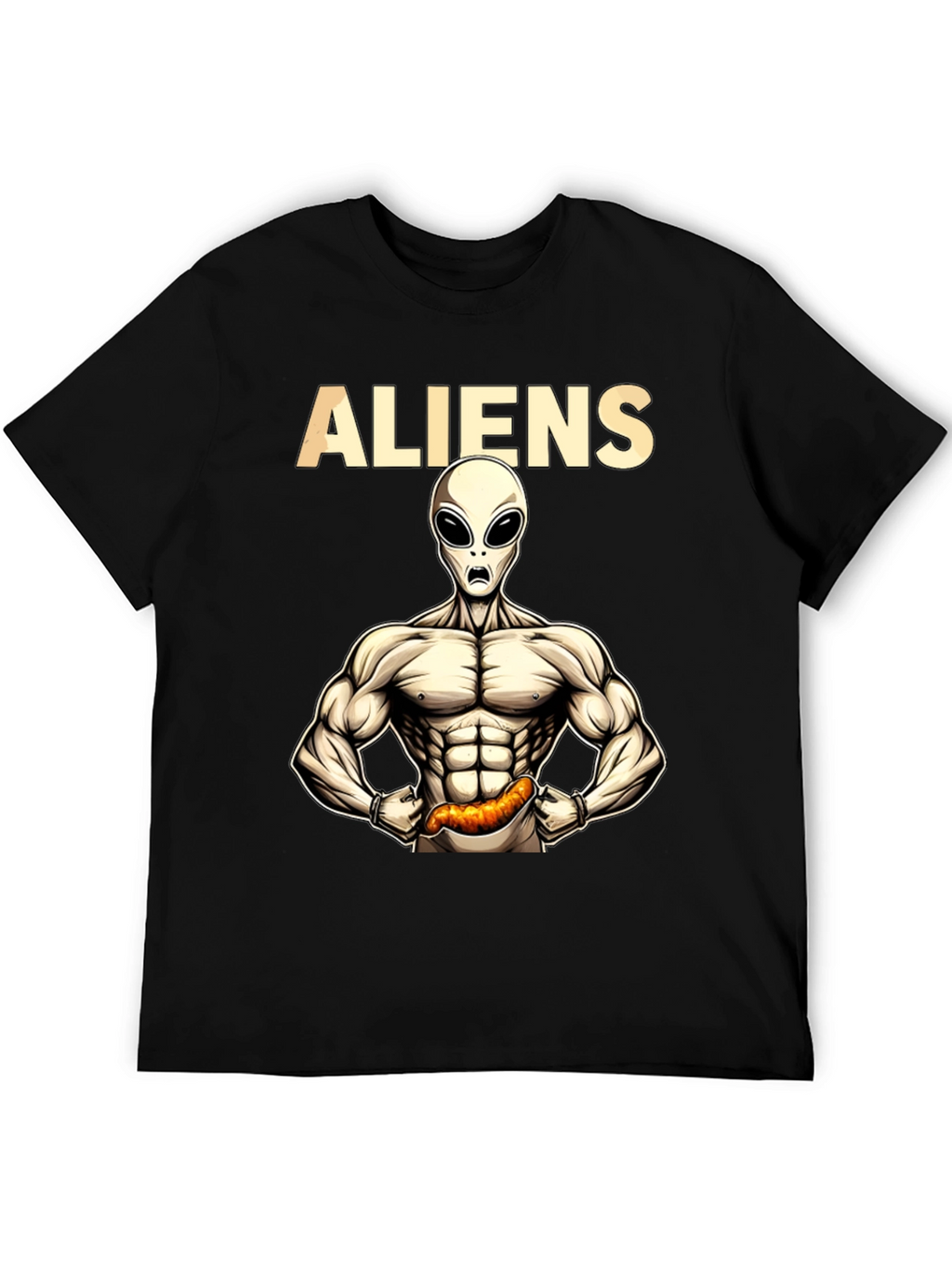 ALIENS Fitness T-Shirt Funny Gym Tee