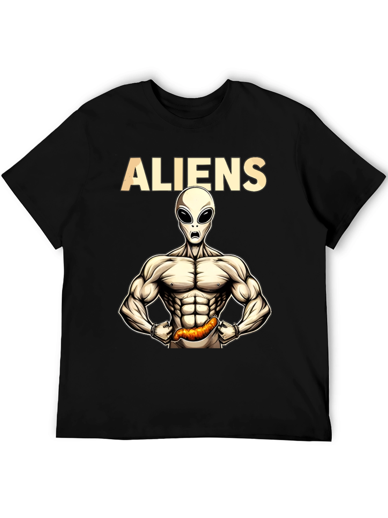 ALIENS Fitness T-Shirt Funny Gym Tee