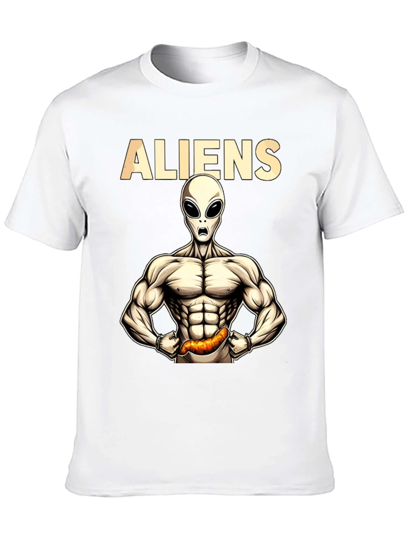 ALIENS Fitness T-Shirt Funny Gym Tee