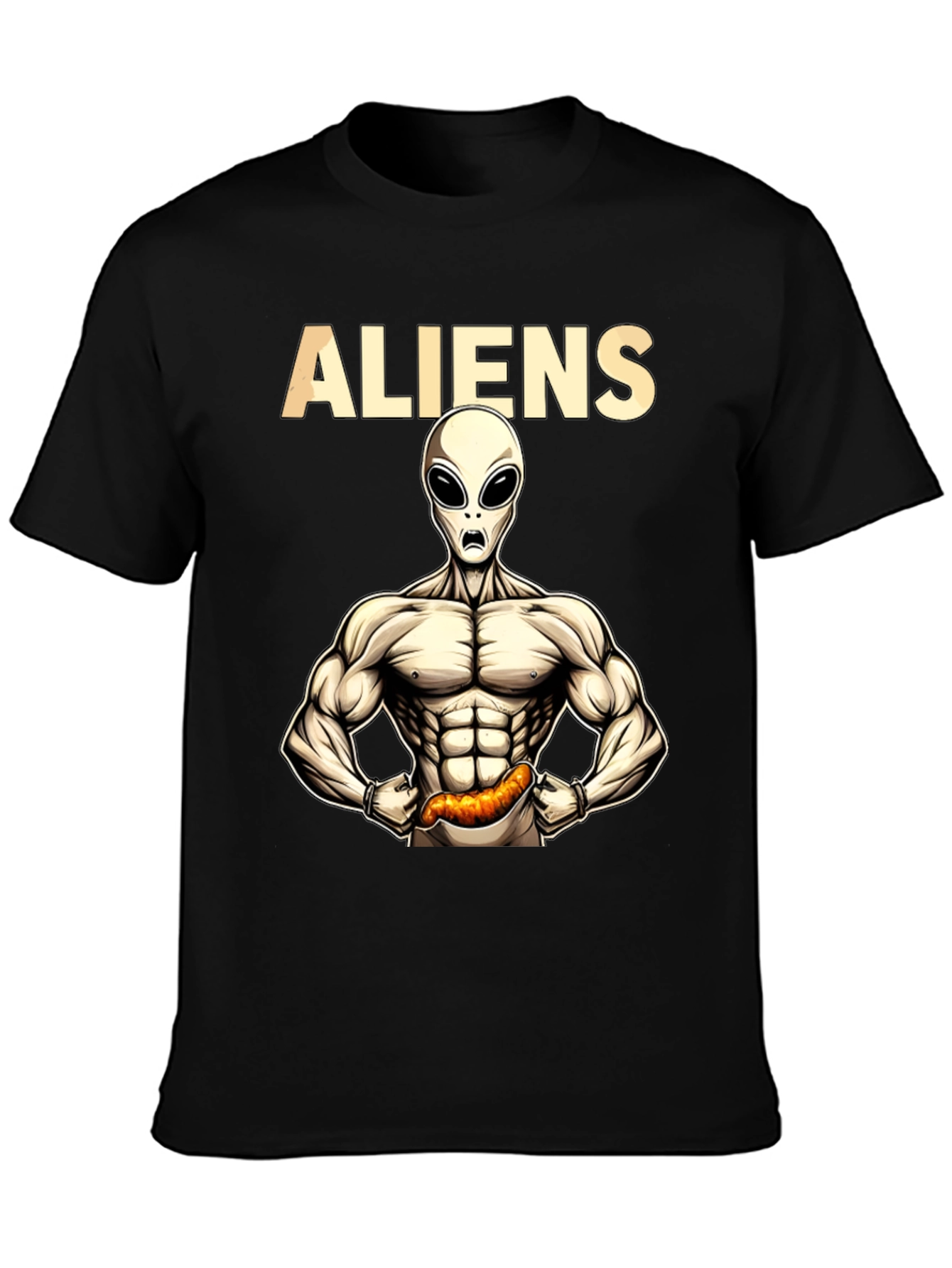ALIENS Fitness T-Shirt Funny Gym Tee