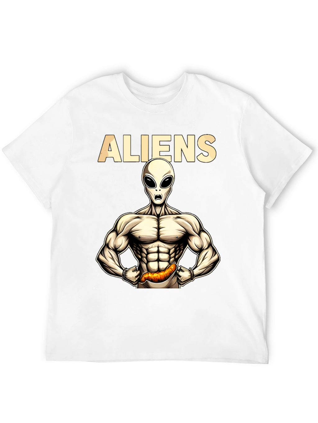 ALIENS Fitness T-Shirt Funny Gym Tee