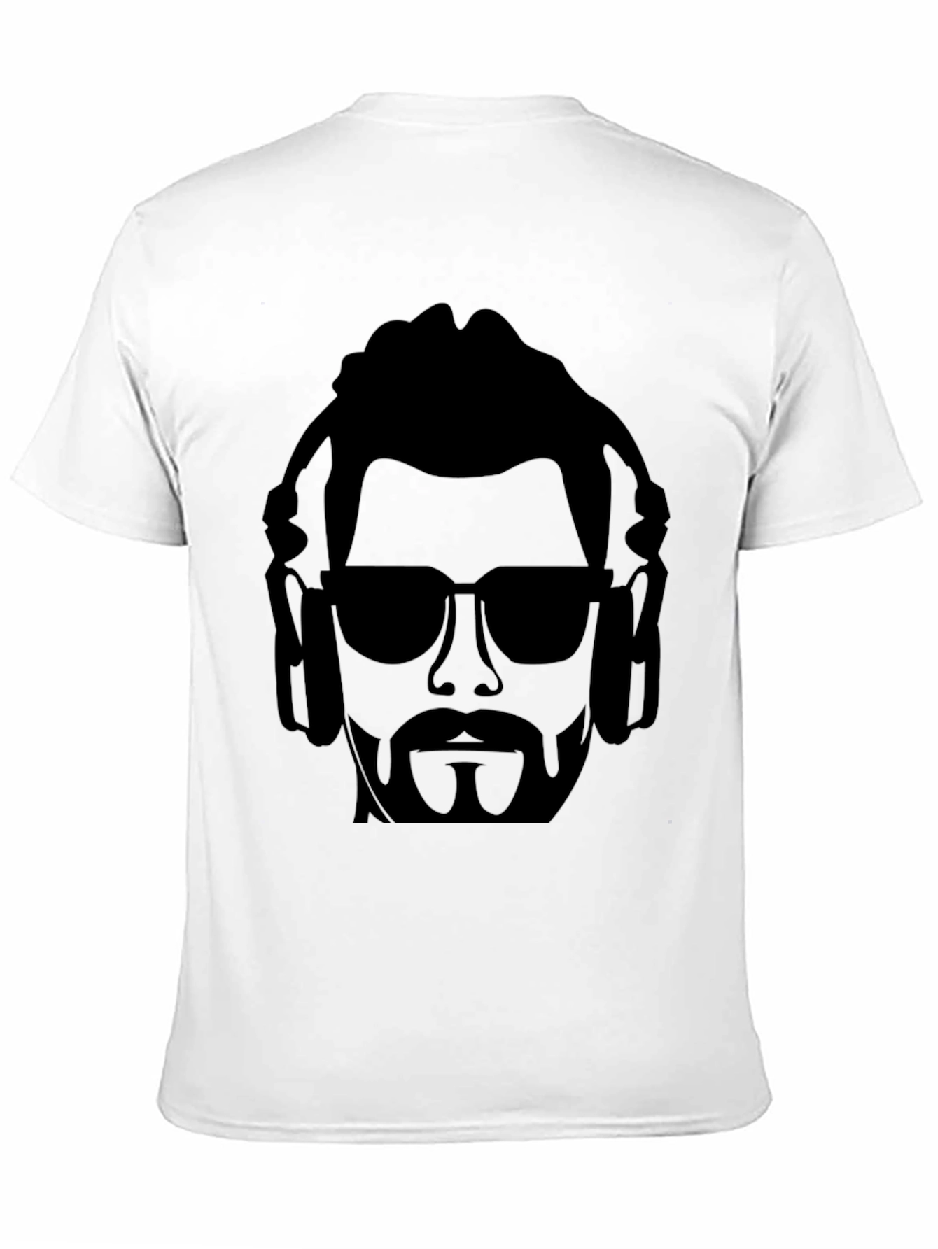 Cool DJ Graphic Tee - Mens Black T-Shirt