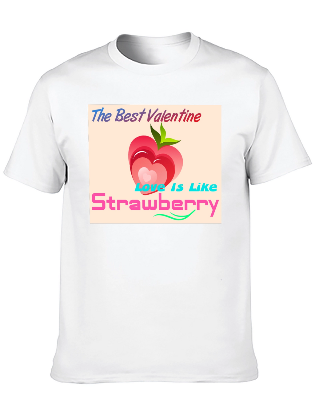 Valentines Day Strawberry Love T-Shirt