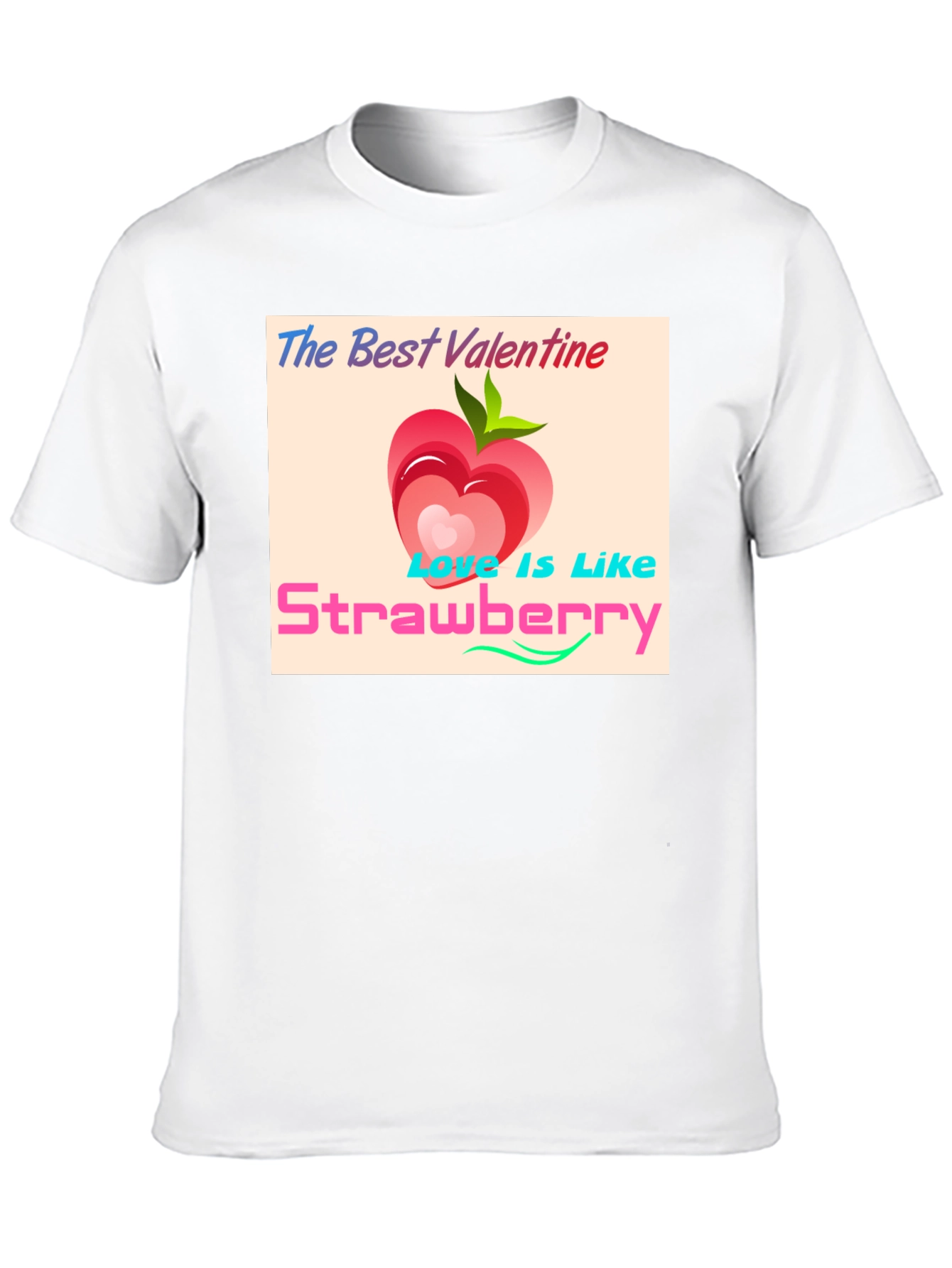 Valentines Day Strawberry Love T-Shirt