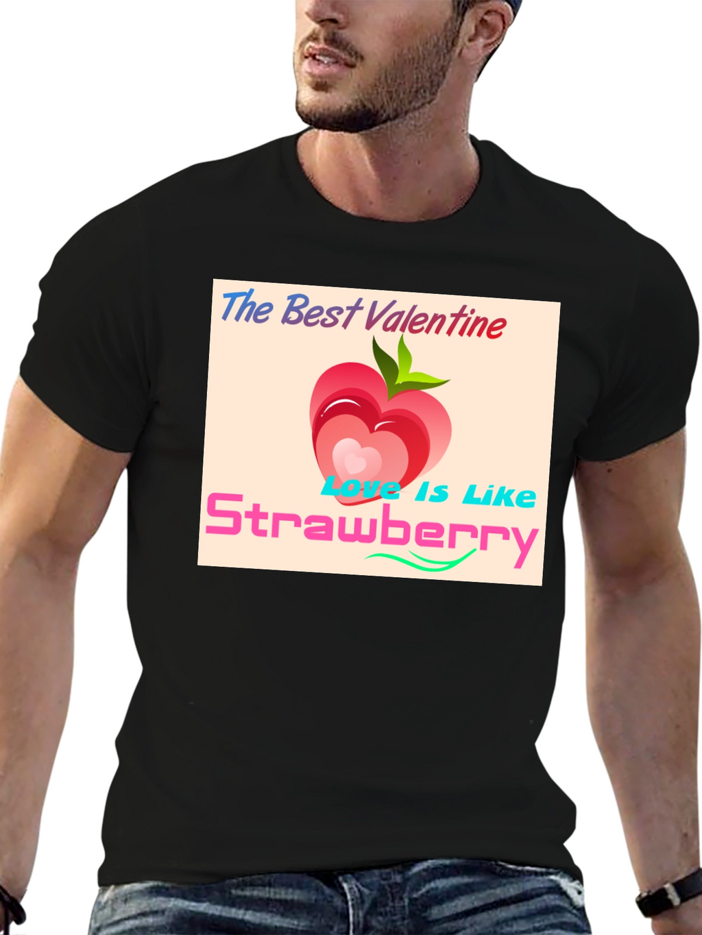Valentines Day Strawberry Love T-Shirt