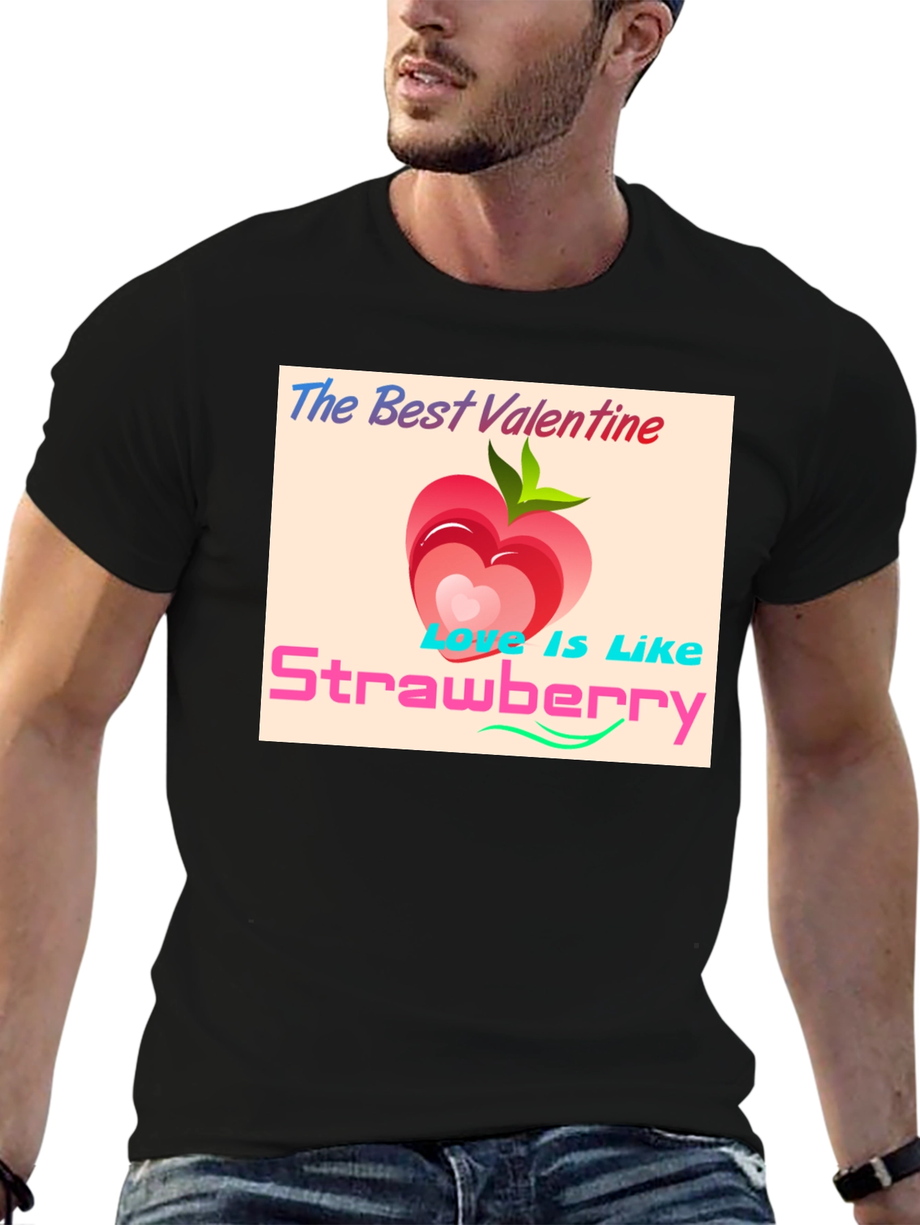 Valentines Day Strawberry Love T-Shirt