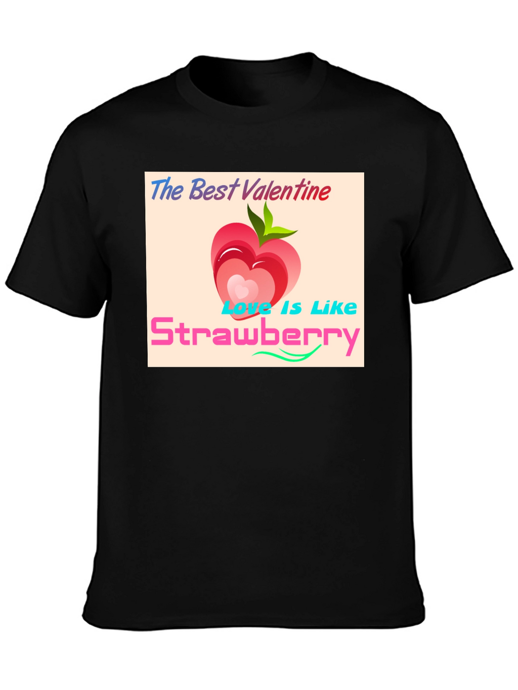 Valentines Day Strawberry Love T-Shirt