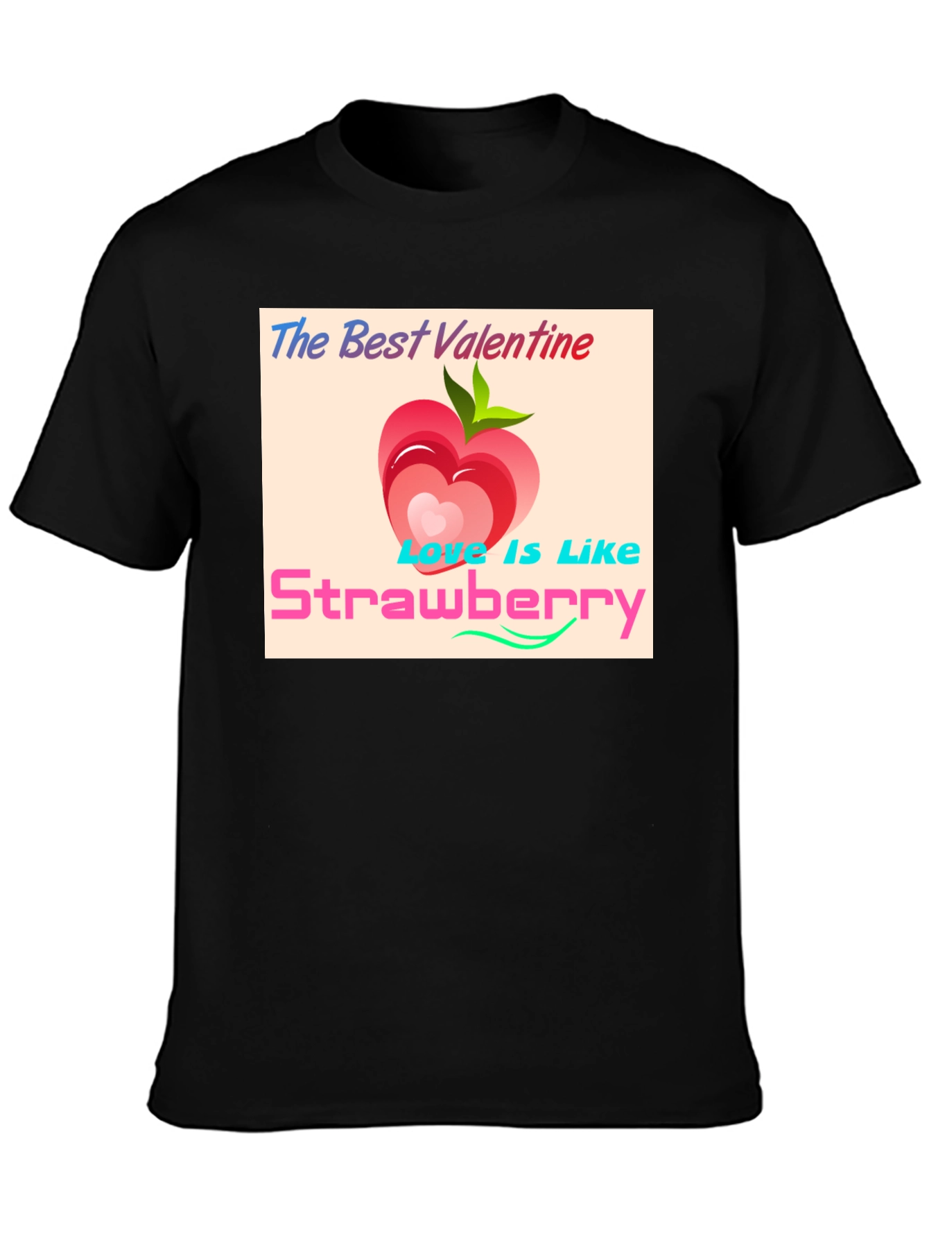 Valentines Day Strawberry Love T-Shirt