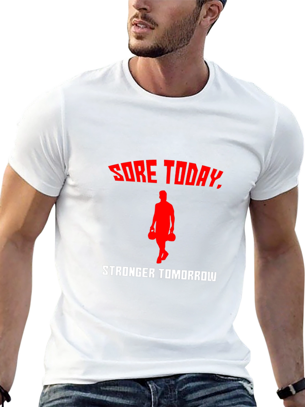 Sore Today Stronger Tomorrow Workout T-Shirt