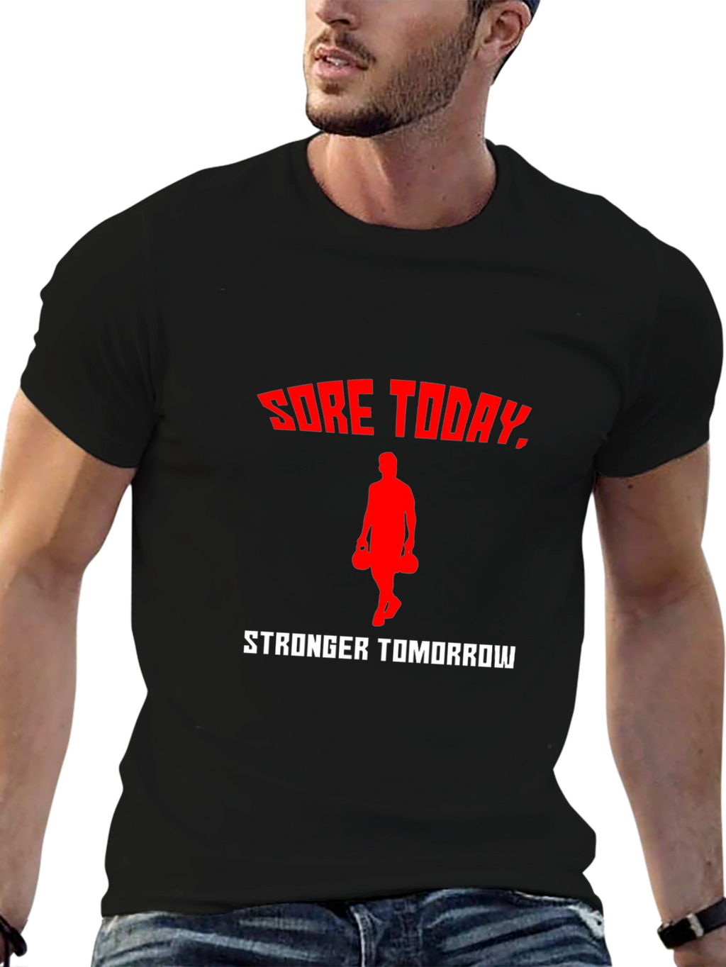 Sore Today Stronger Tomorrow Workout T-Shirt