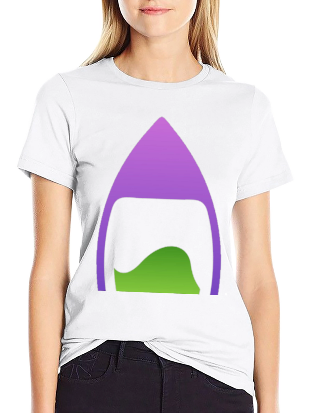 Abstract Graphic Print T-Shirt