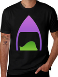 Abstract Graphic Print T-Shirt
