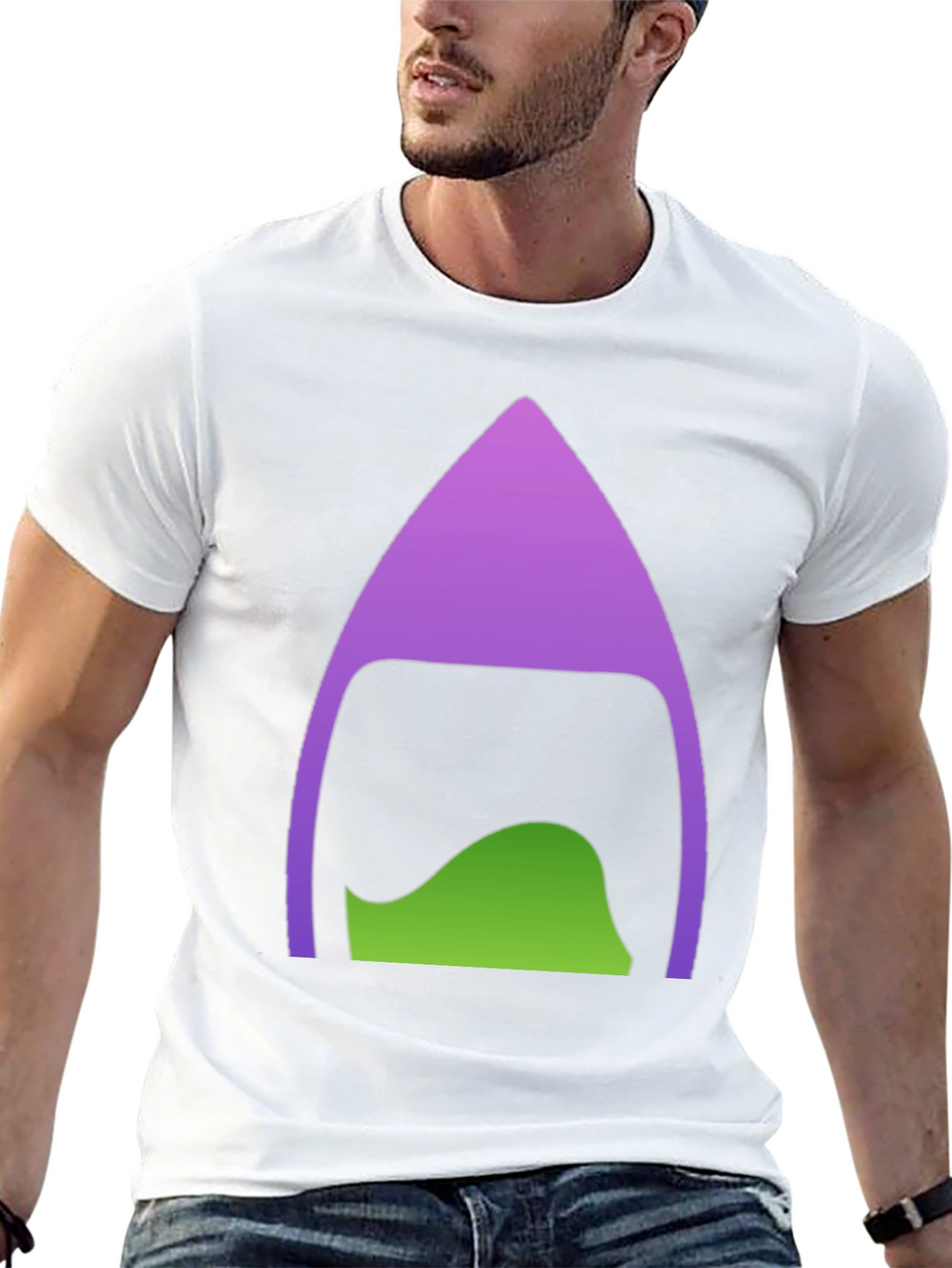 Abstract Graphic Print T-Shirt