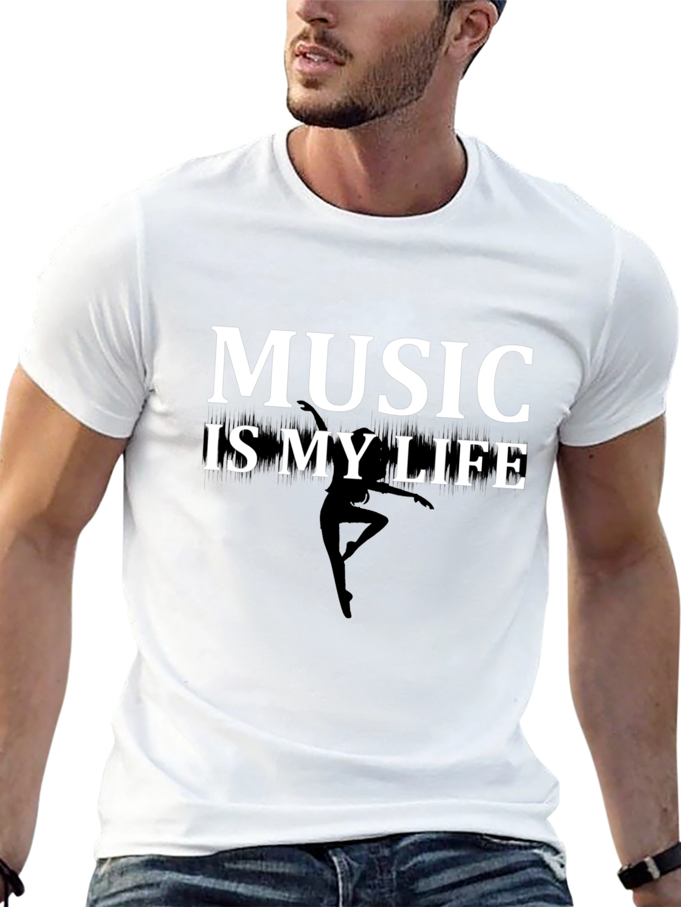 Music is My Life Graphic Tee