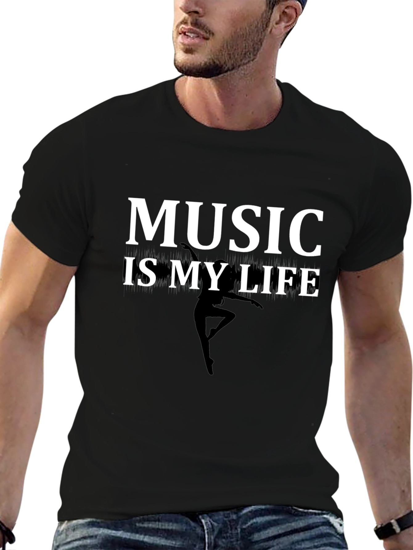 Music is My Life Graphic Tee