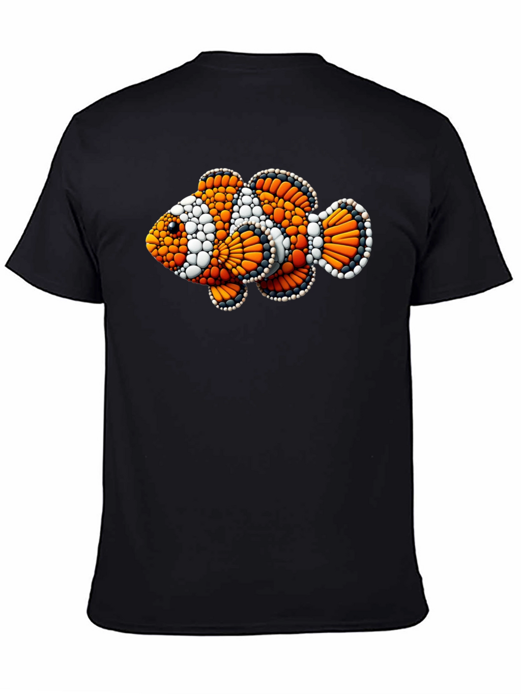 Clownfish Graphic Black T-Shirt