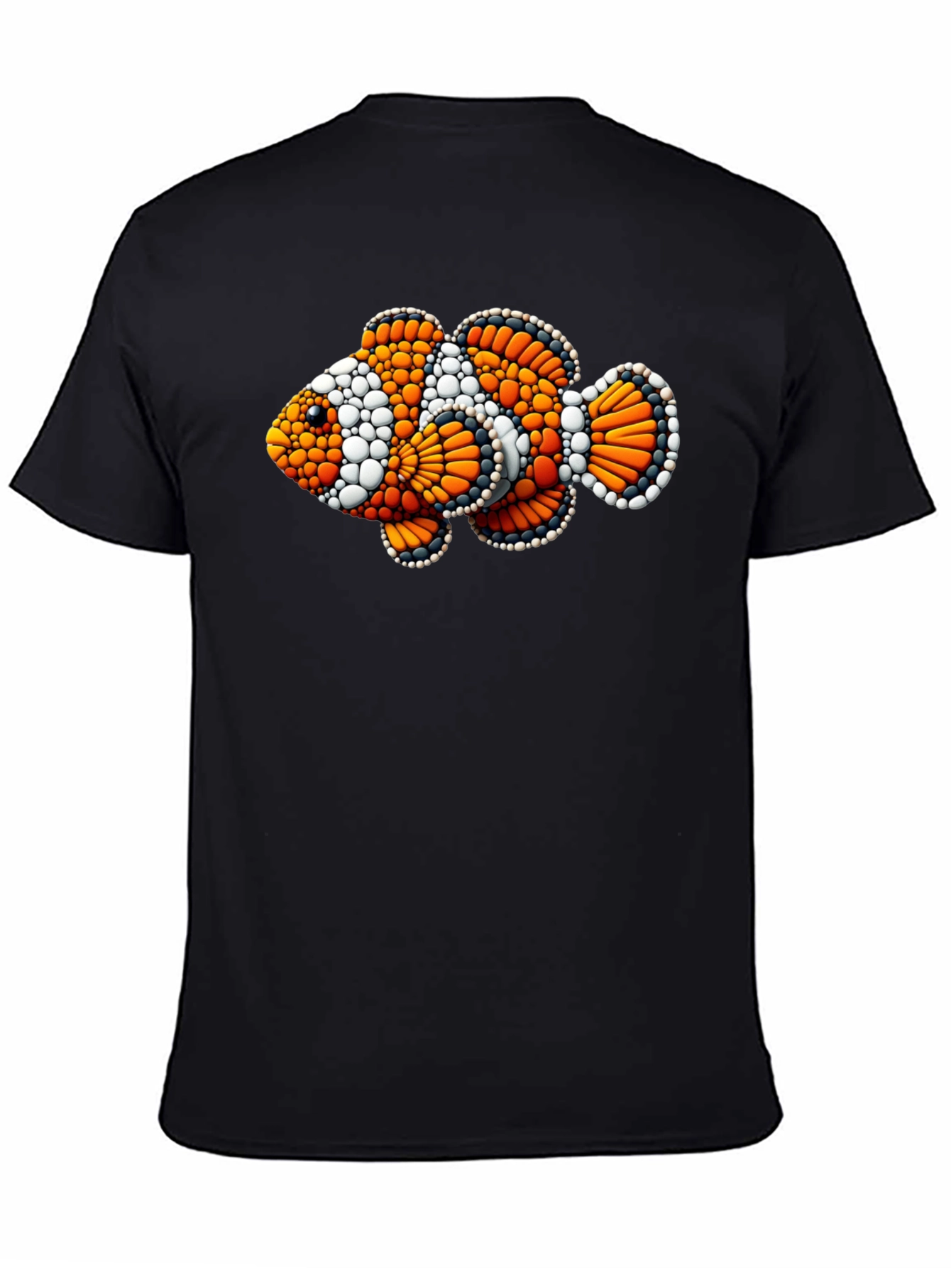 Clownfish Graphic Black T-Shirt