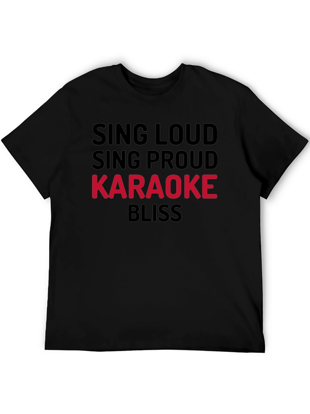 Karaoke Bliss T-Shirt - Sing Loud & Proud!
