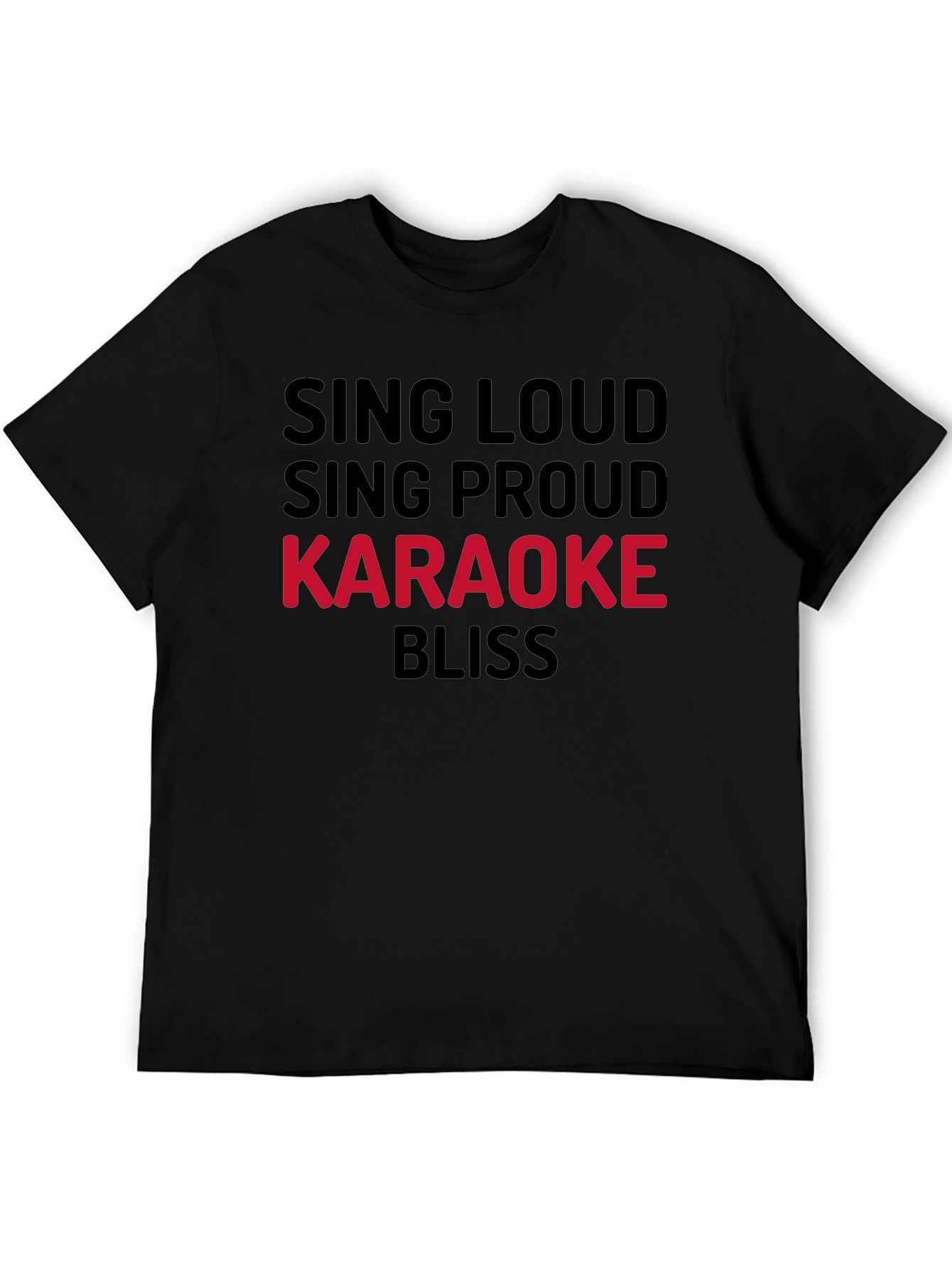 Karaoke Bliss T-Shirt - Sing Loud & Proud!