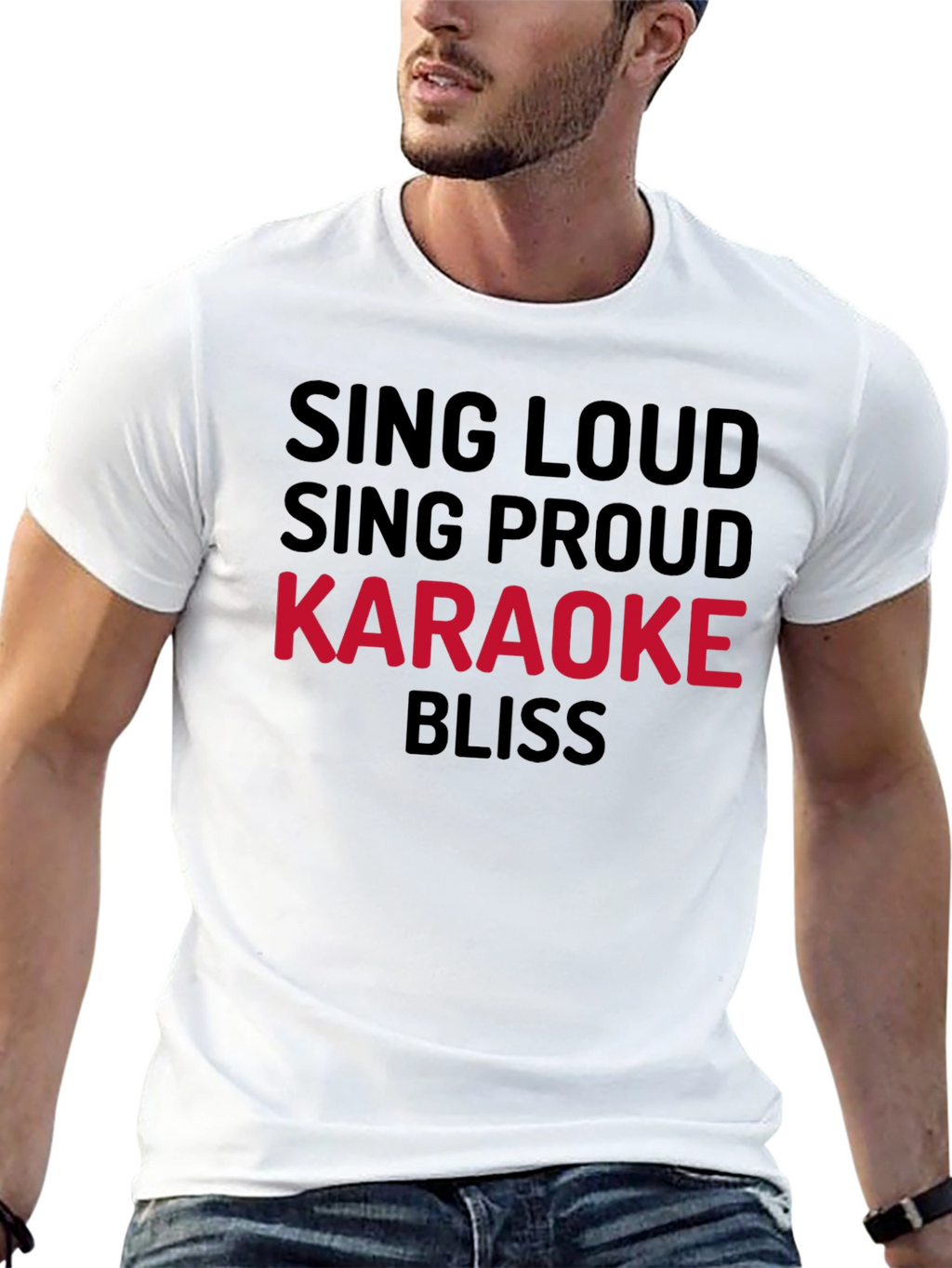Karaoke Bliss T-Shirt - Sing Loud & Proud!