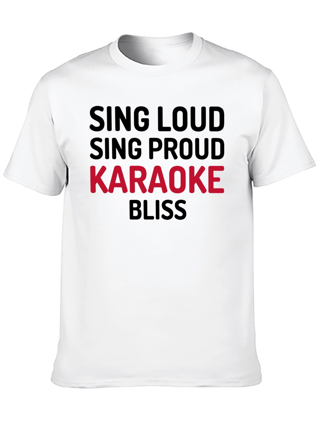 Karaoke Bliss T-Shirt - Sing Loud & Proud!