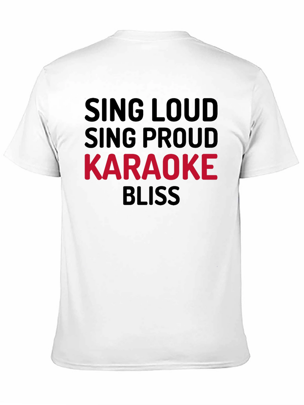 Karaoke Bliss T-Shirt - Sing Loud & Proud!