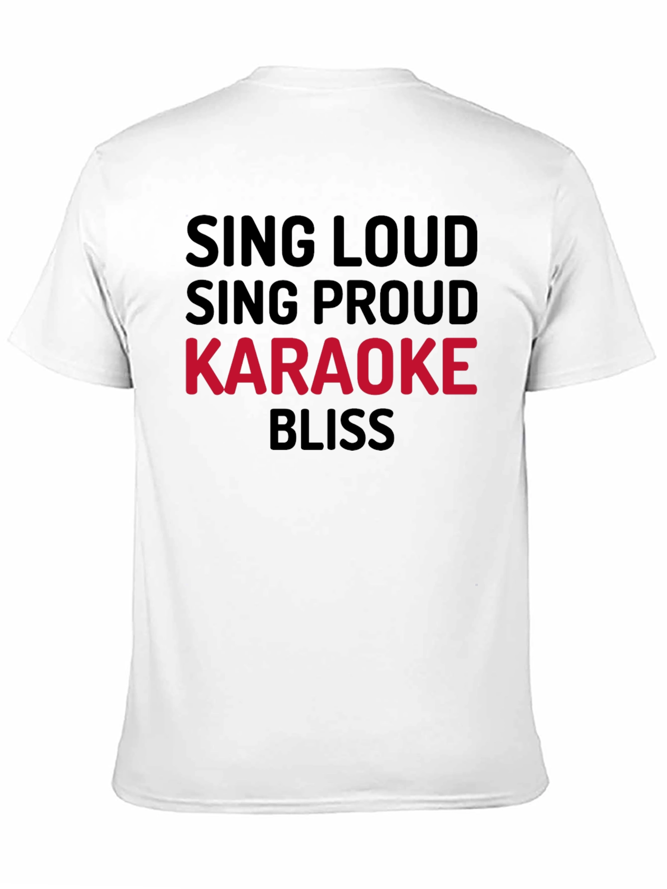 Karaoke Bliss T-Shirt - Sing Loud & Proud!