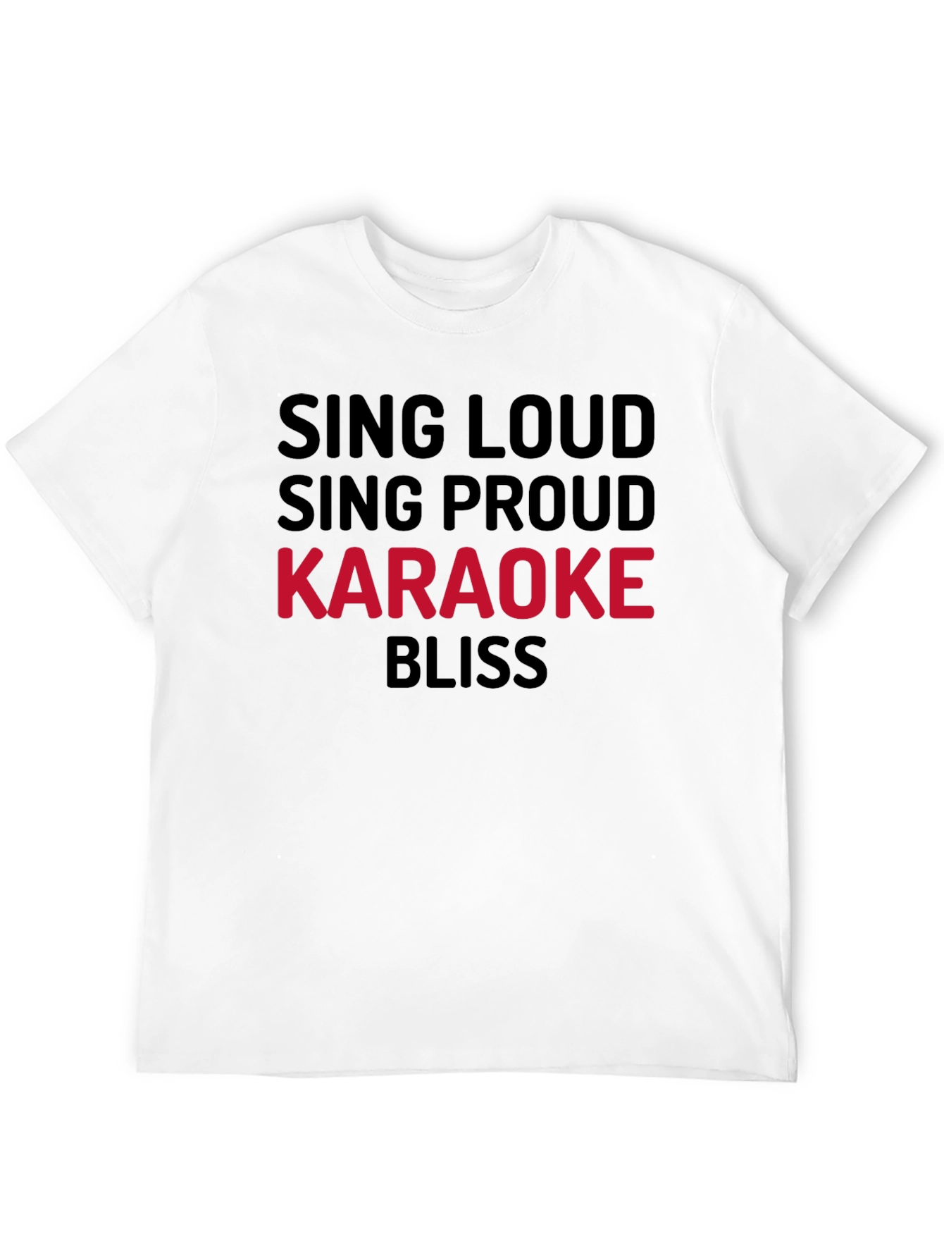 Karaoke Bliss T-Shirt - Sing Loud & Proud!
