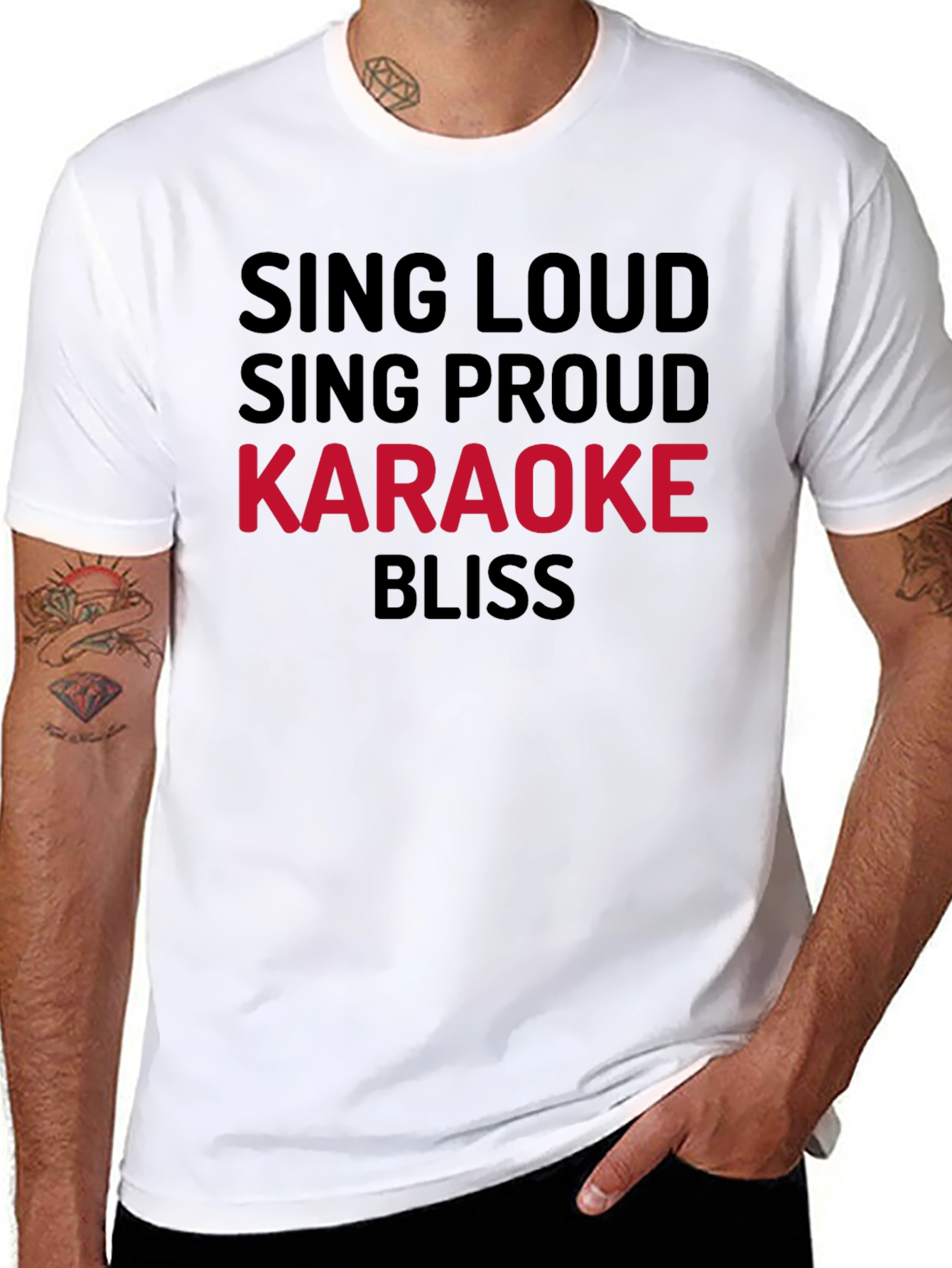 Karaoke Bliss T-Shirt - Sing Loud & Proud!