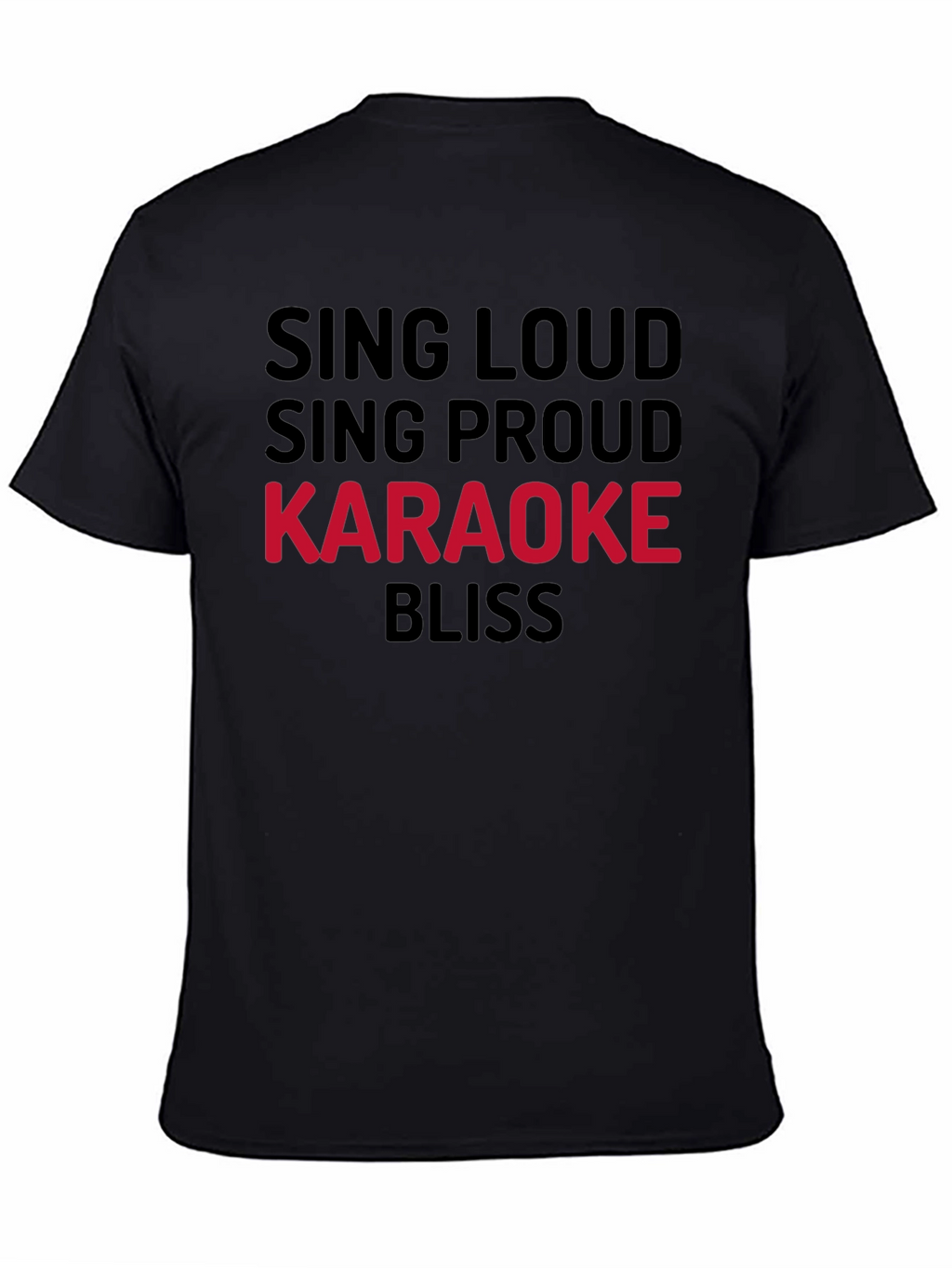 Karaoke Bliss T-Shirt - Sing Loud & Proud!