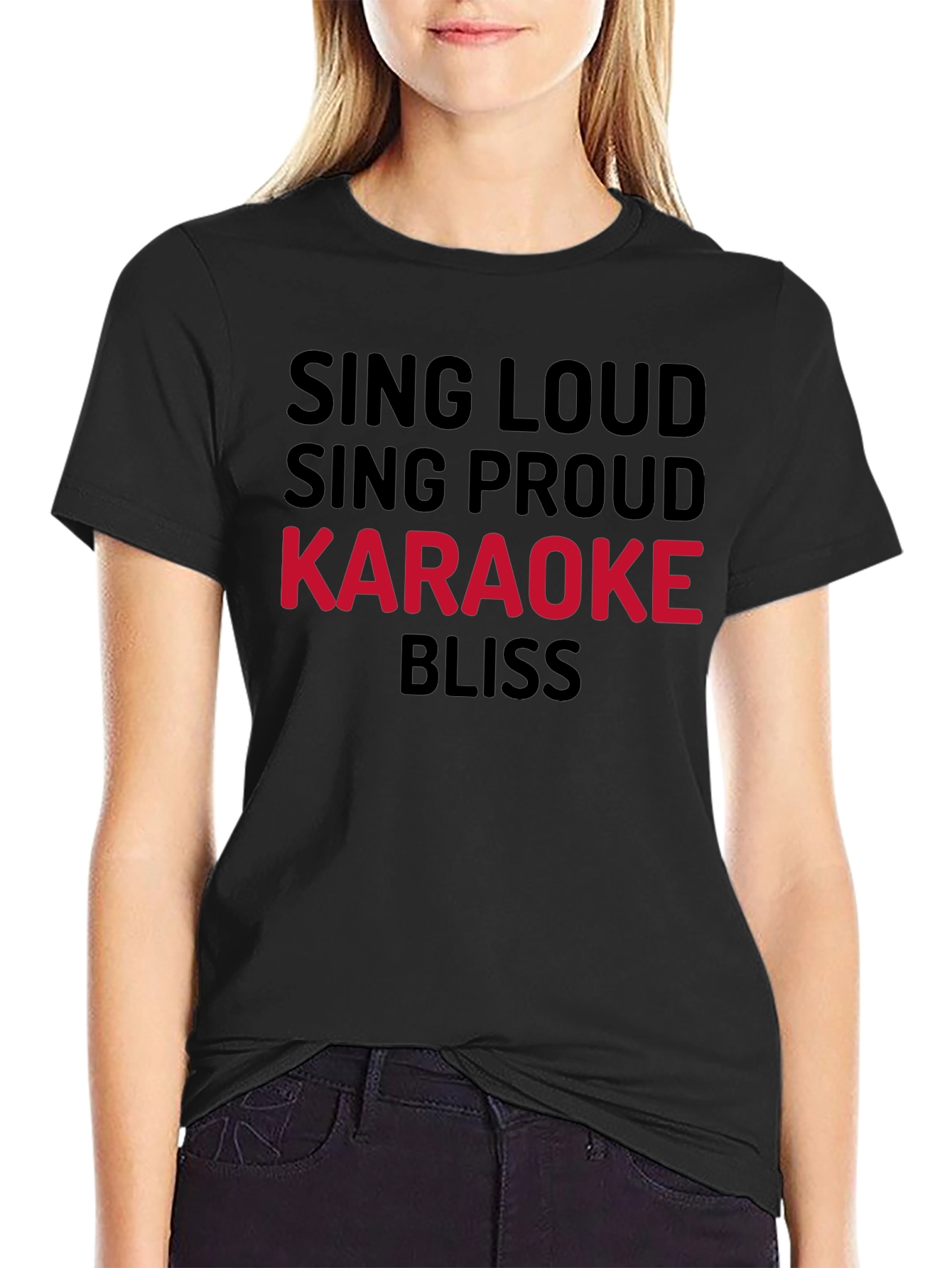 Karaoke Bliss T-Shirt - Sing Loud & Proud!