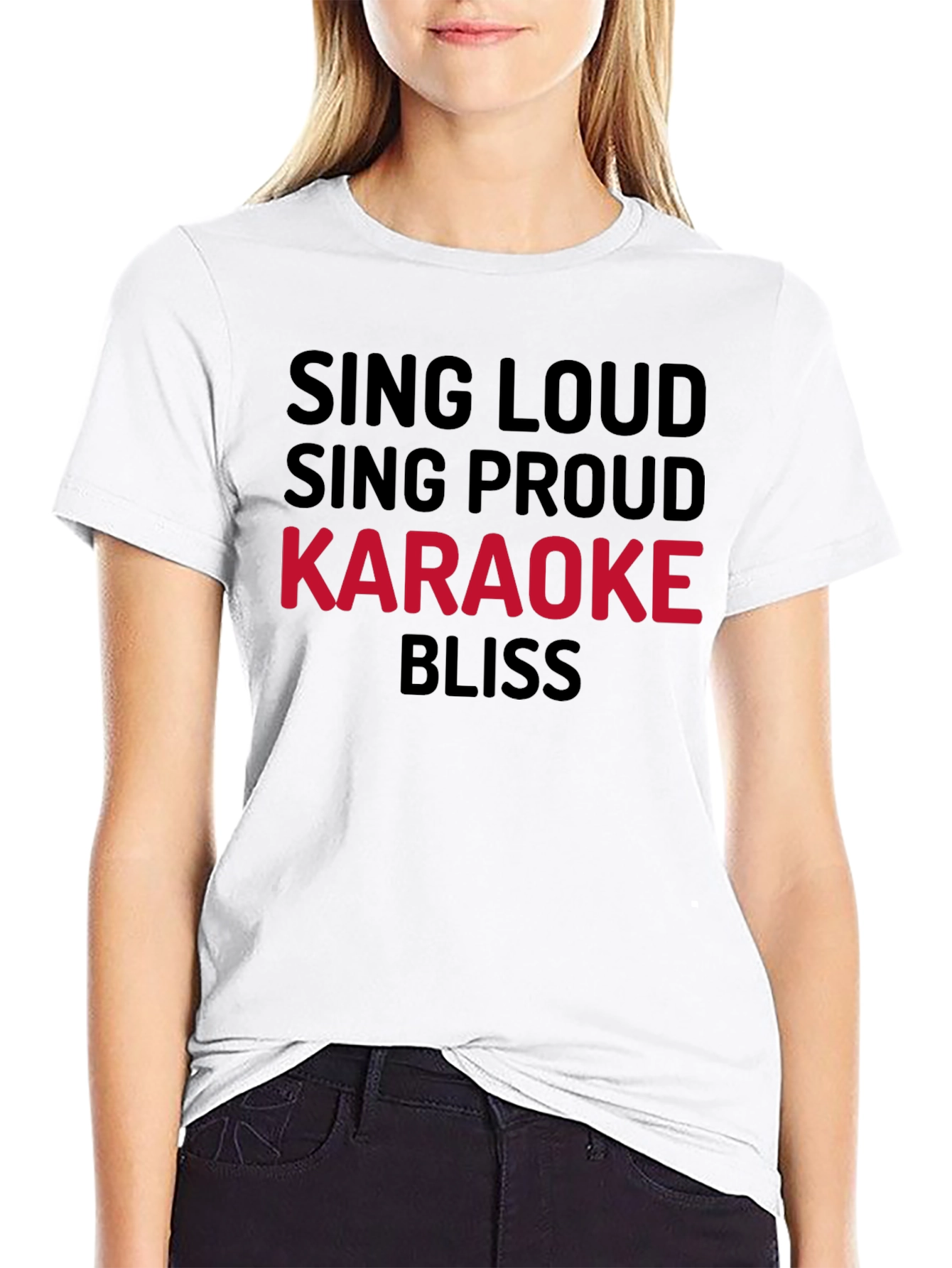 Karaoke Bliss T-Shirt - Sing Loud & Proud!