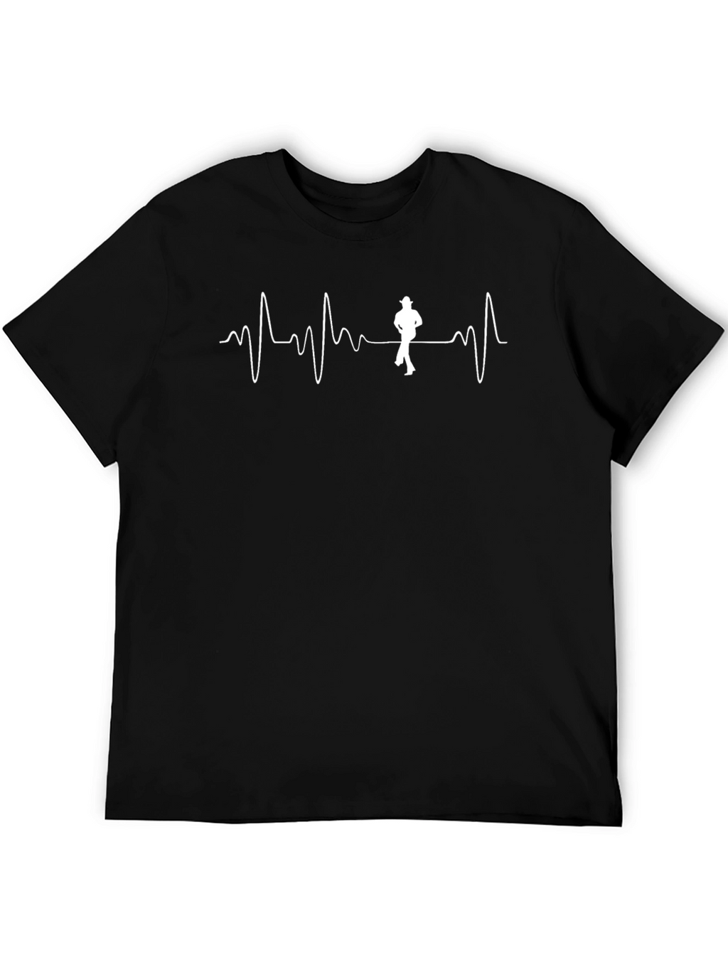 Line Dancer Heartbeat T-Shirt