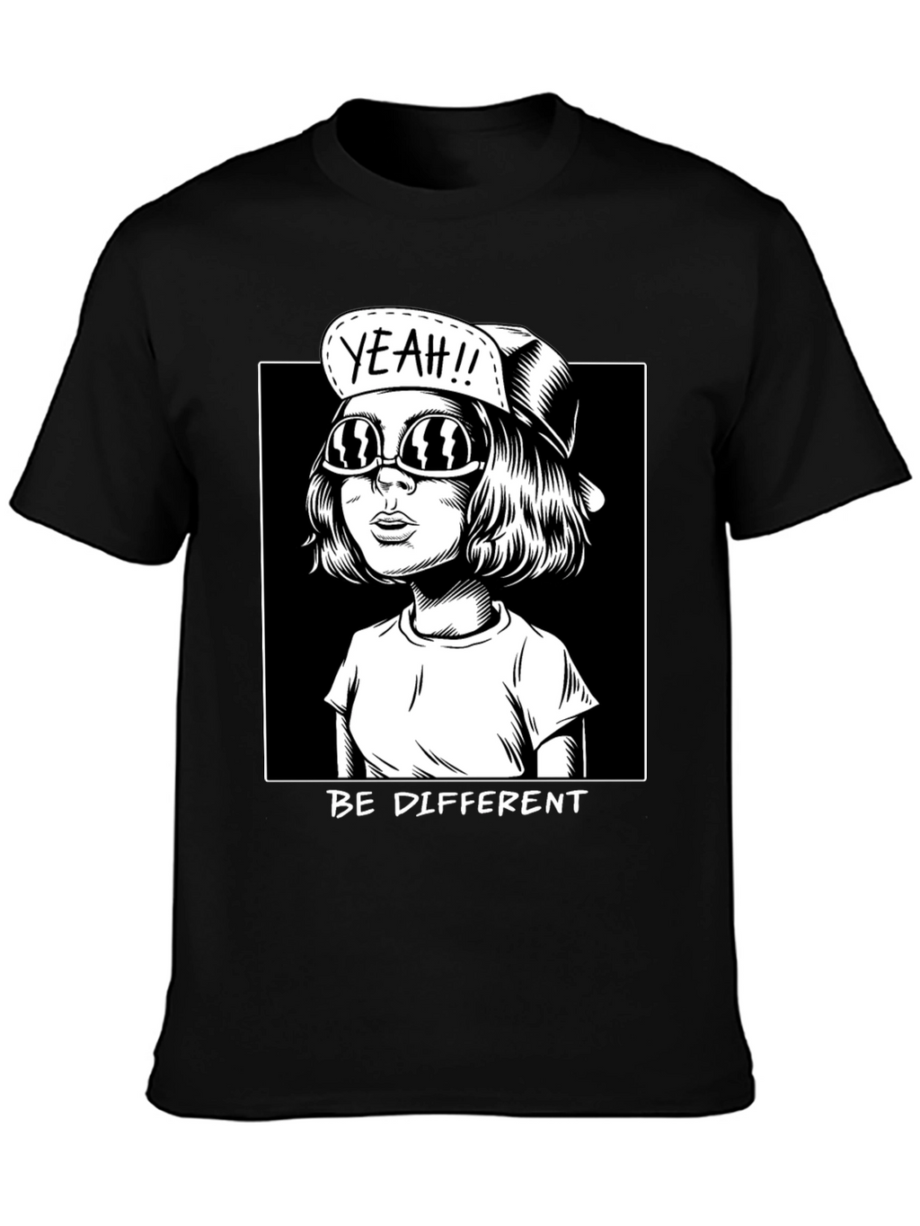 Be Different Graphic Tee - Unisex Cotton T-Shirt