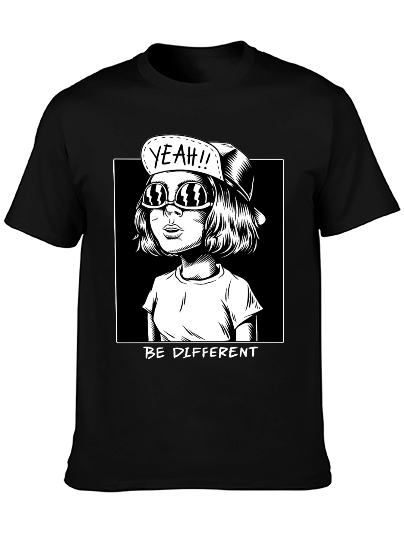 Be Different Graphic Tee - Unisex Cotton T-Shirt