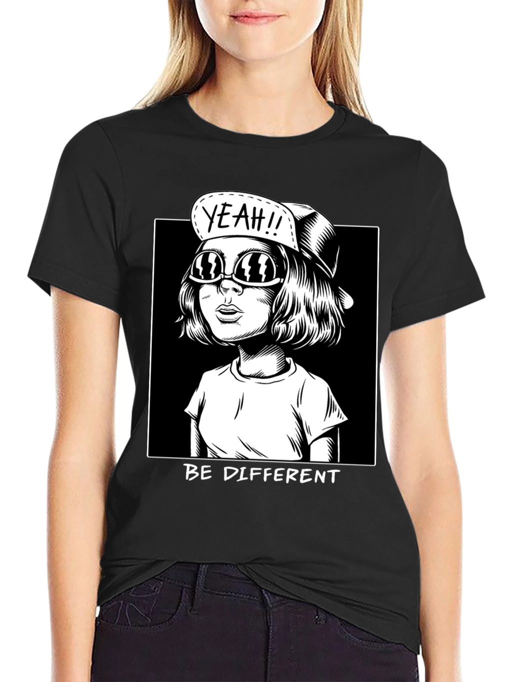 Be Different Graphic Tee - Unisex Cotton T-Shirt