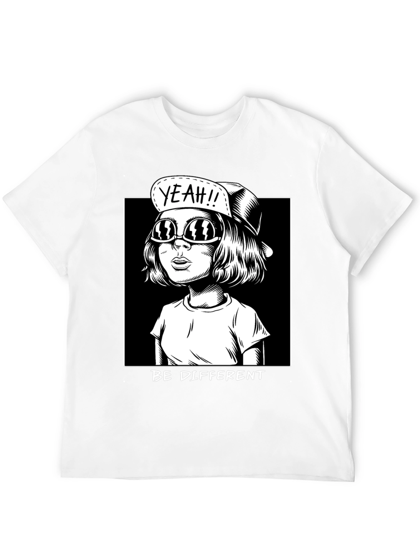 Be Different Graphic Tee - Unisex Cotton T-Shirt