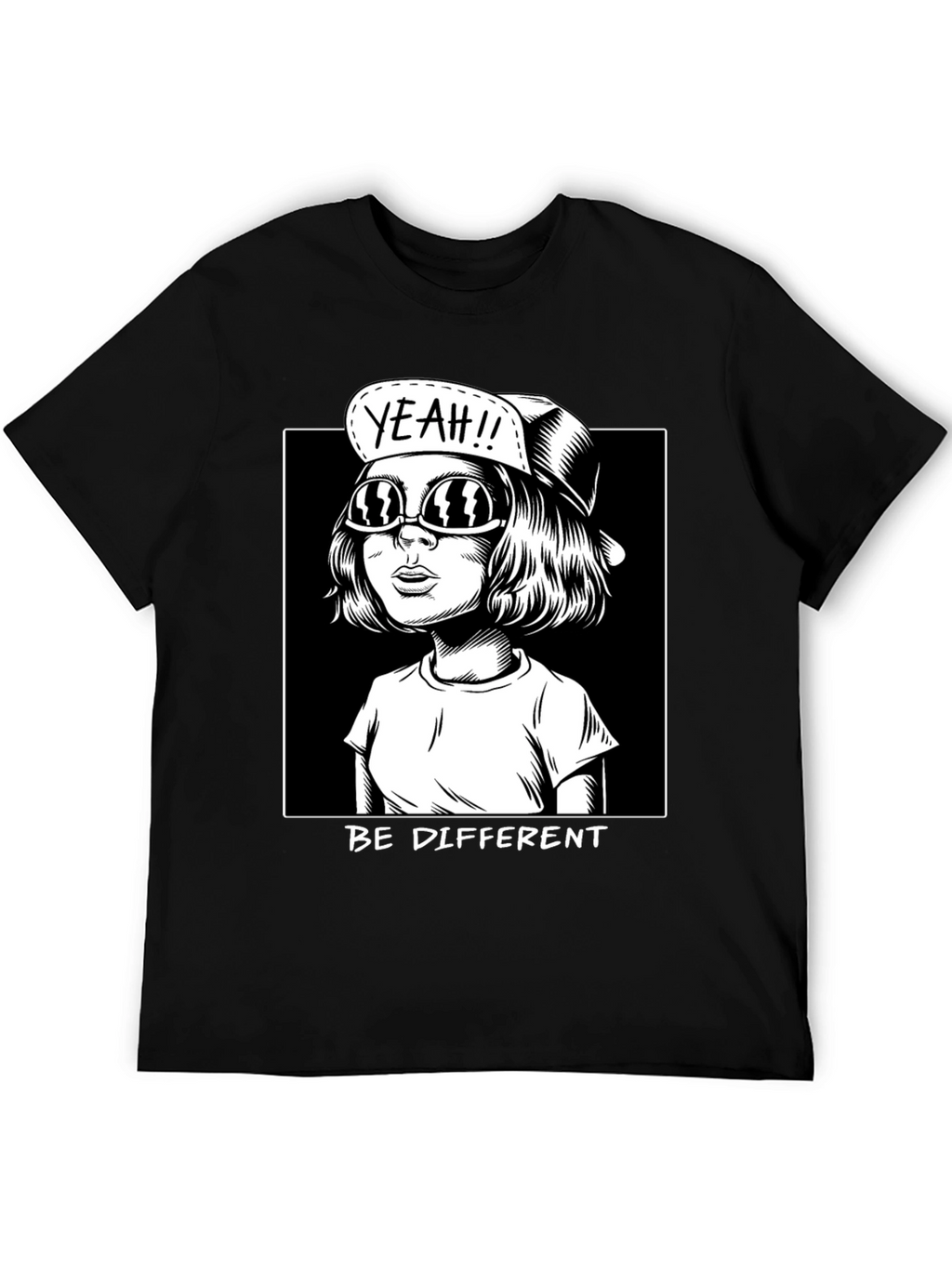 Be Different Graphic Tee - Unisex Cotton T-Shirt