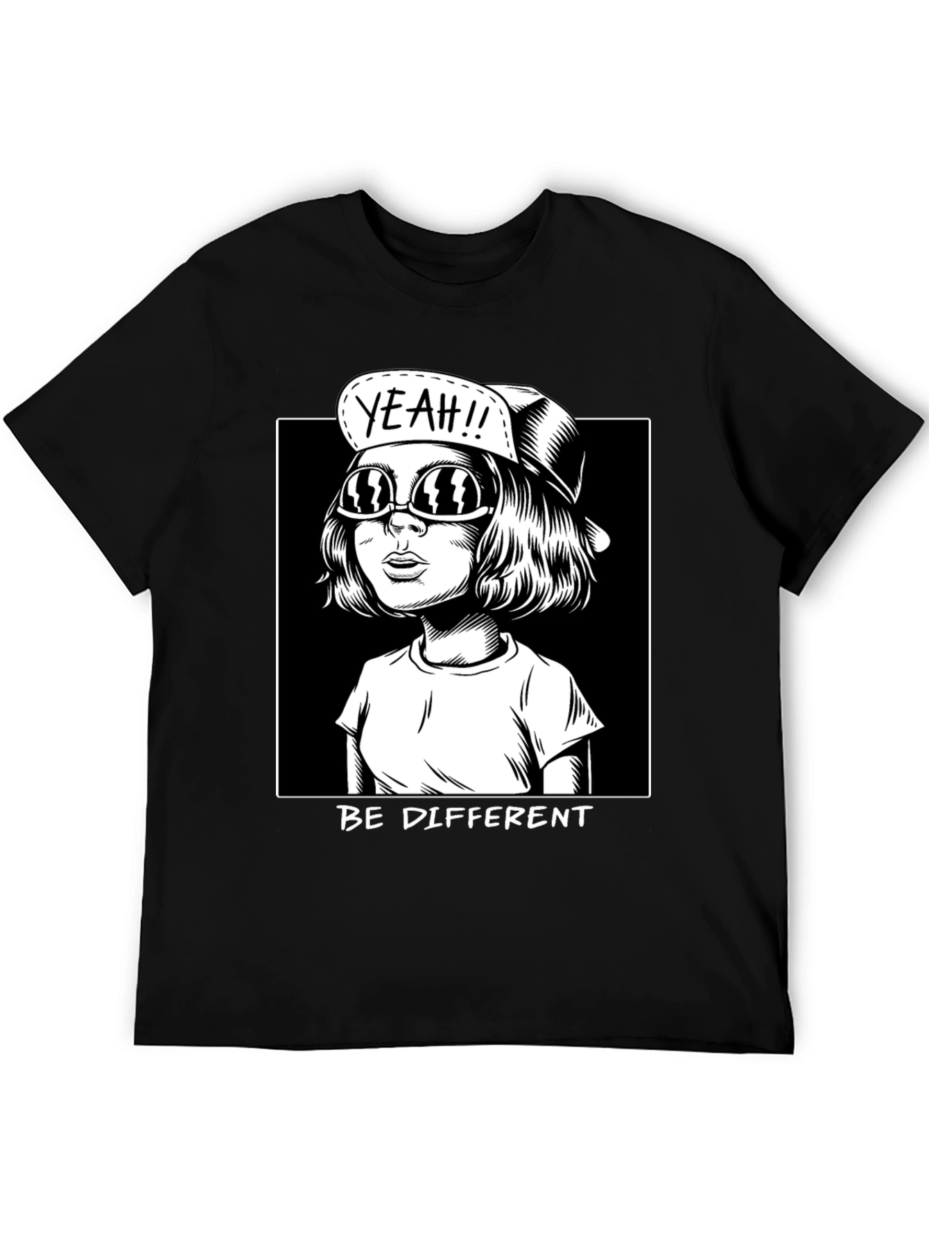 Be Different Graphic Tee - Unisex Cotton T-Shirt