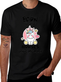 Born to Ride Horses with Mummy T-Shirt