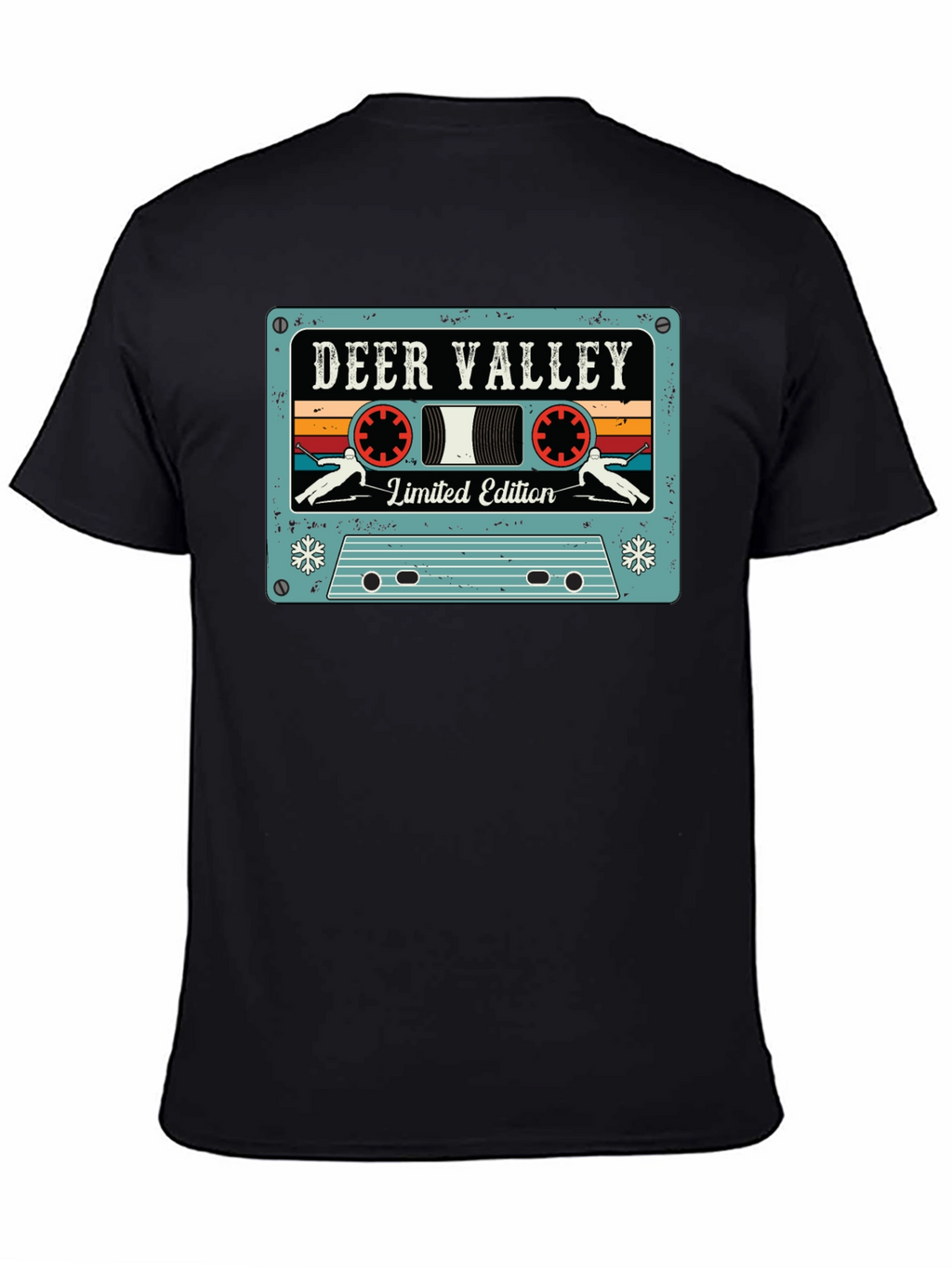 Deer Valley Limited Edition Retro Cassette Tape Graphic T-Shirt