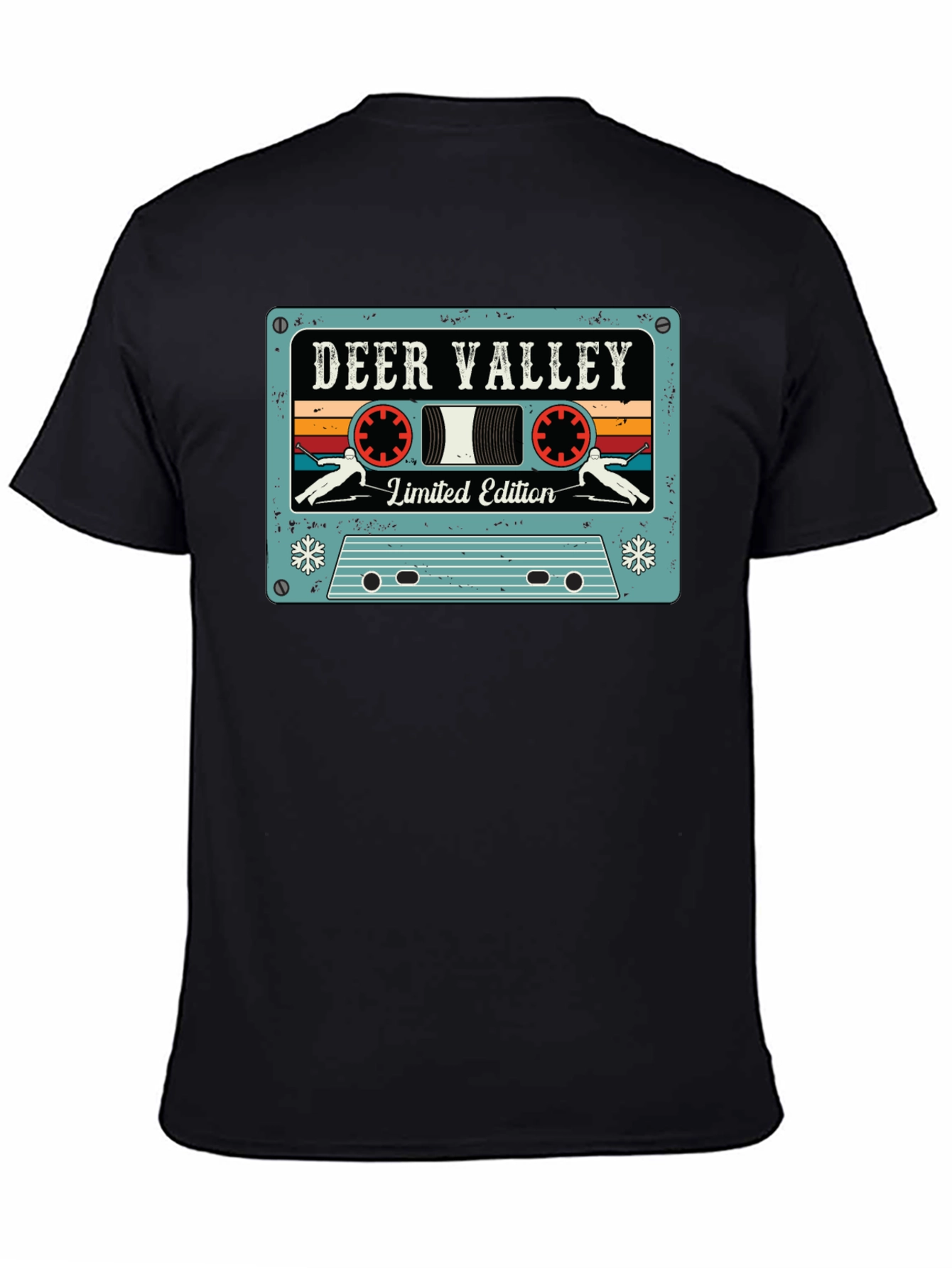 Deer Valley Limited Edition Retro Cassette Tape Graphic T-Shirt