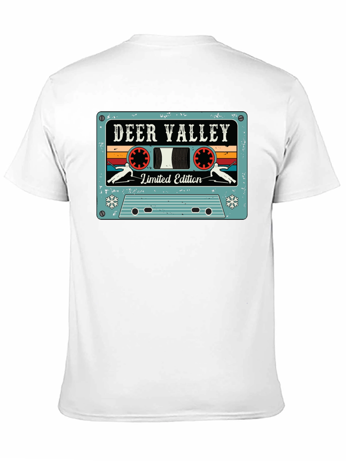 Deer Valley Limited Edition Retro Cassette Tape Graphic T-Shirt