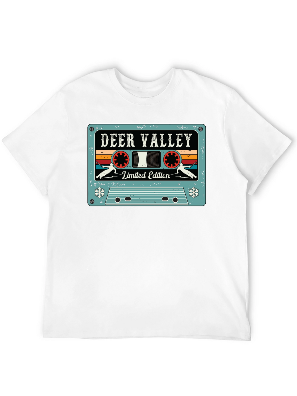 Deer Valley Limited Edition Retro Cassette Tape Graphic T-Shirt
