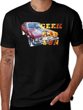 Geek and Son Car Graphic T-Shirt