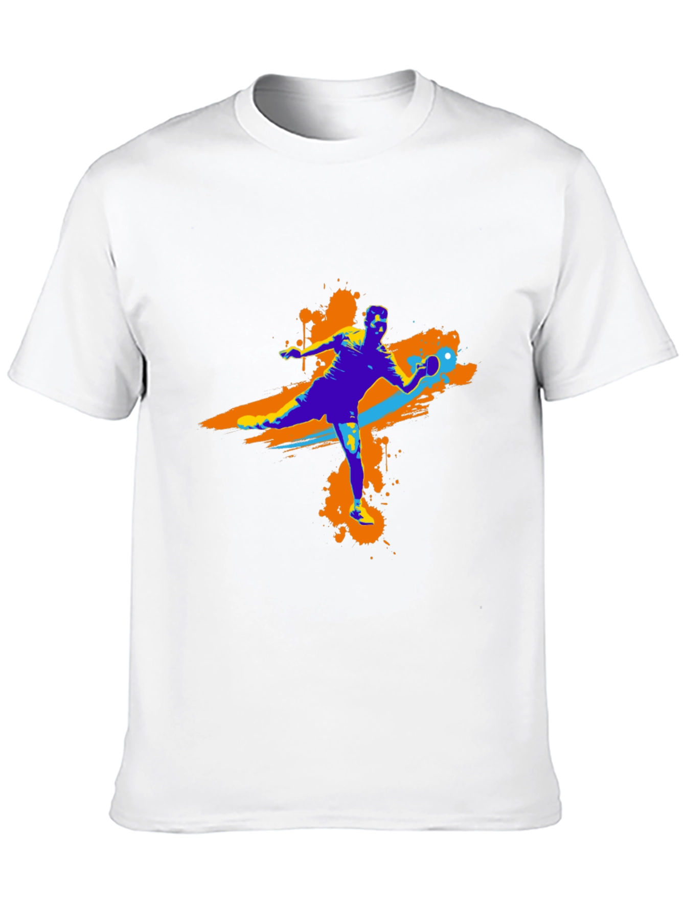 Table Tennis Player Graphic T-Shirt